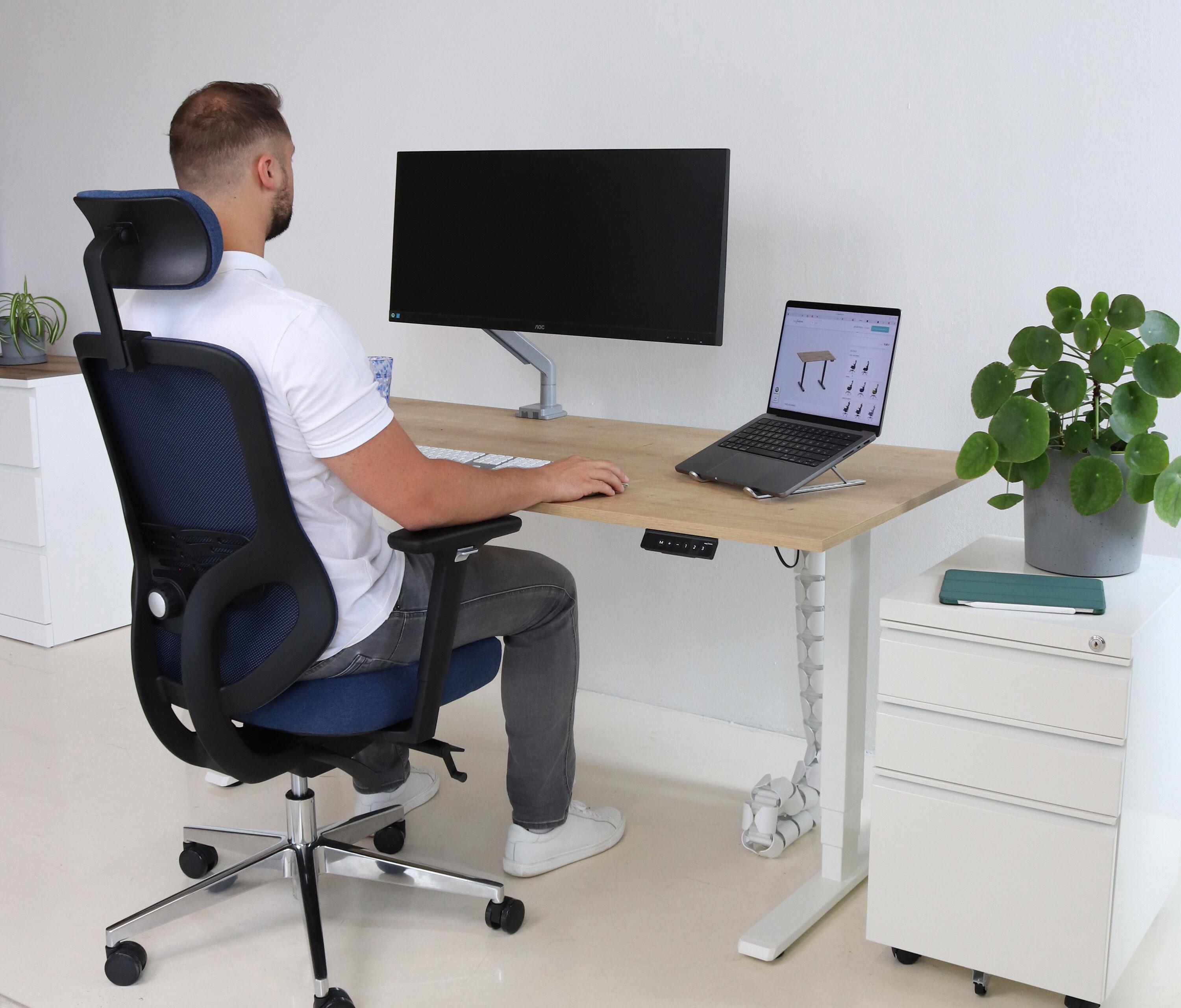 Bürodrehstuhl SENTA Schwarz Normal