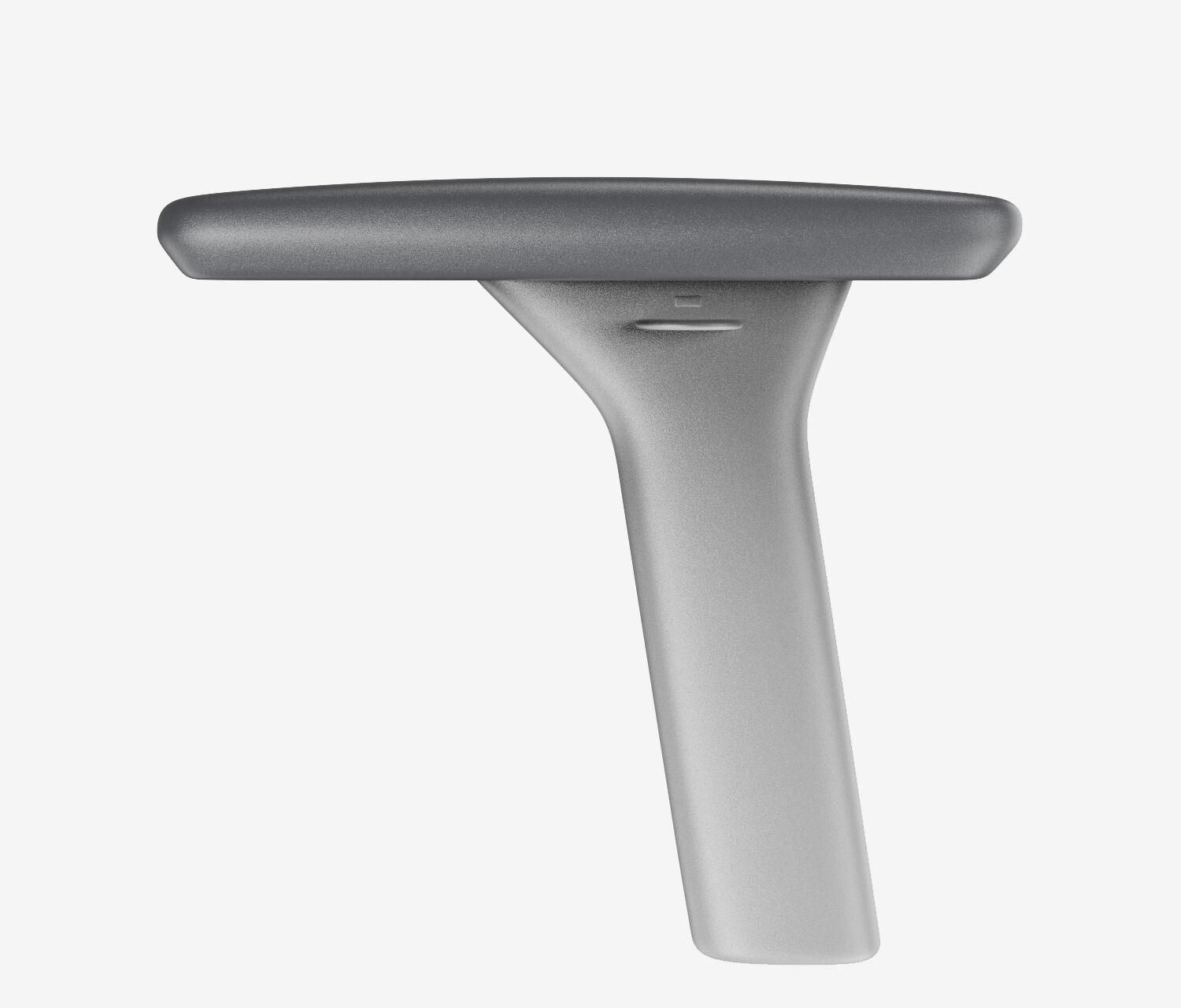 Sedia girevole da ufficio SENTA FX - Colore: Grigio | Molla & Altezza seduta: Normale, altezza seduta 50 - 60 cm | Base a croce: Alu poliert
