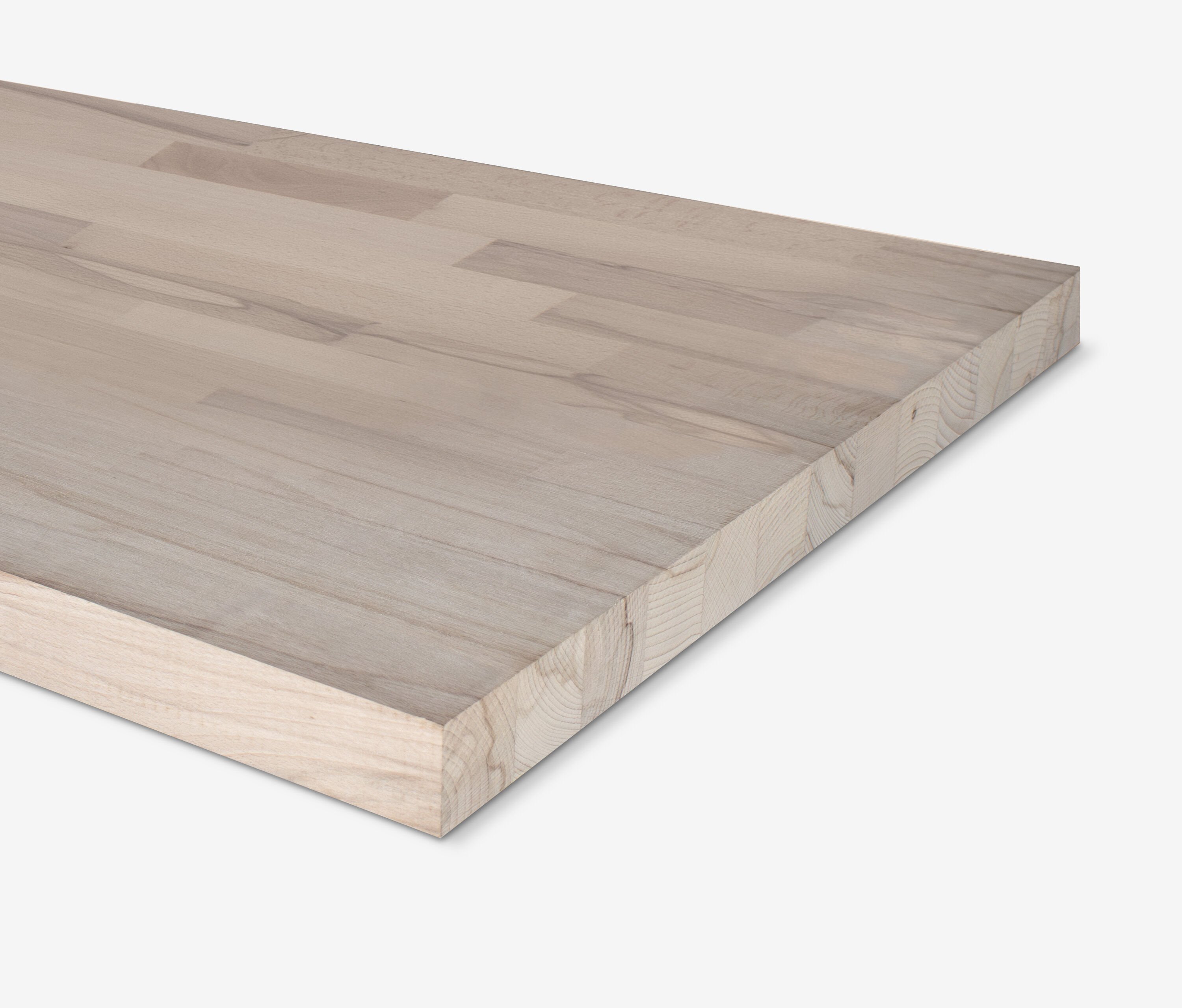 Piano per banco da lavoro faggio massello