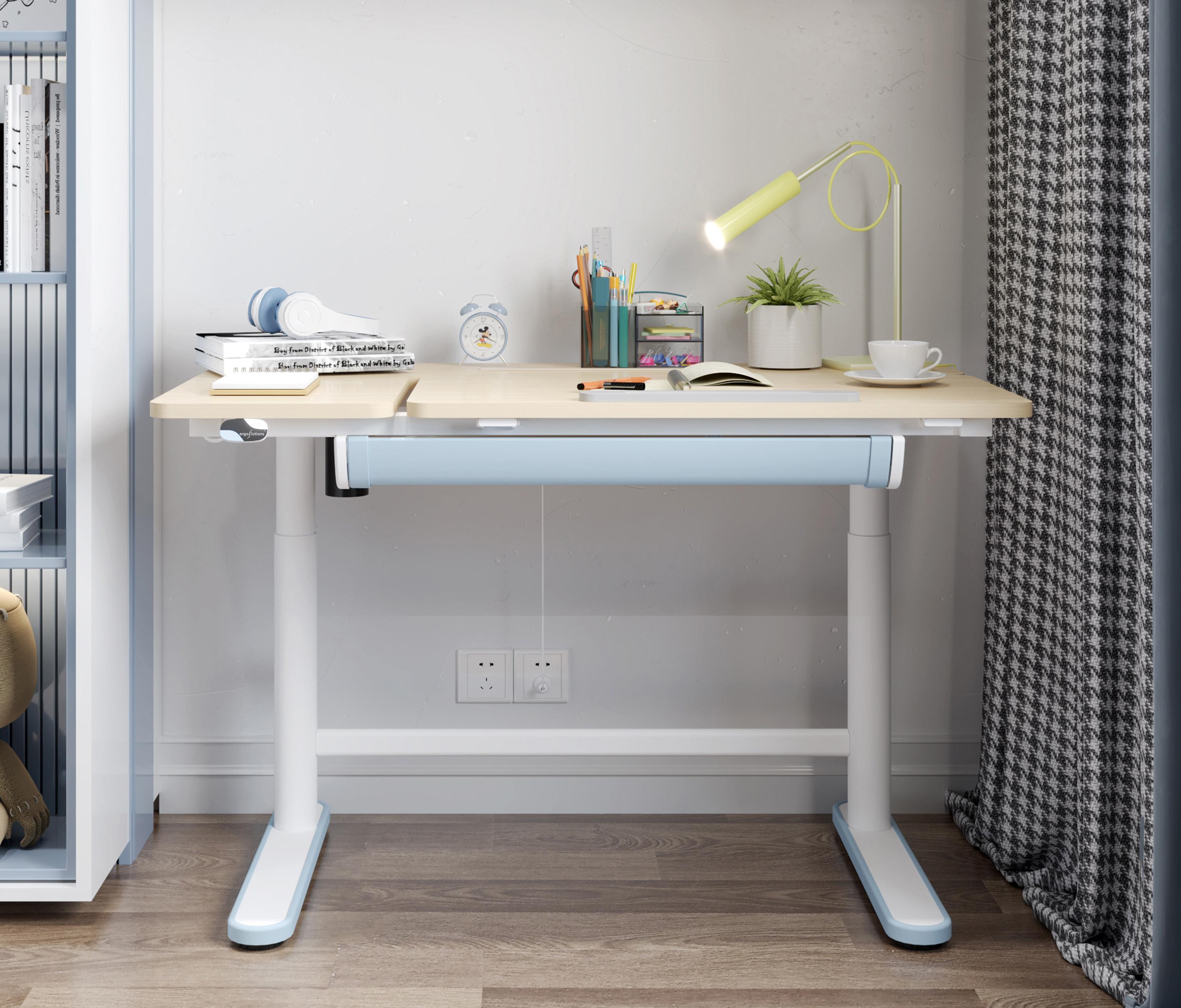 Scrivania per bambini - Colore: Blu