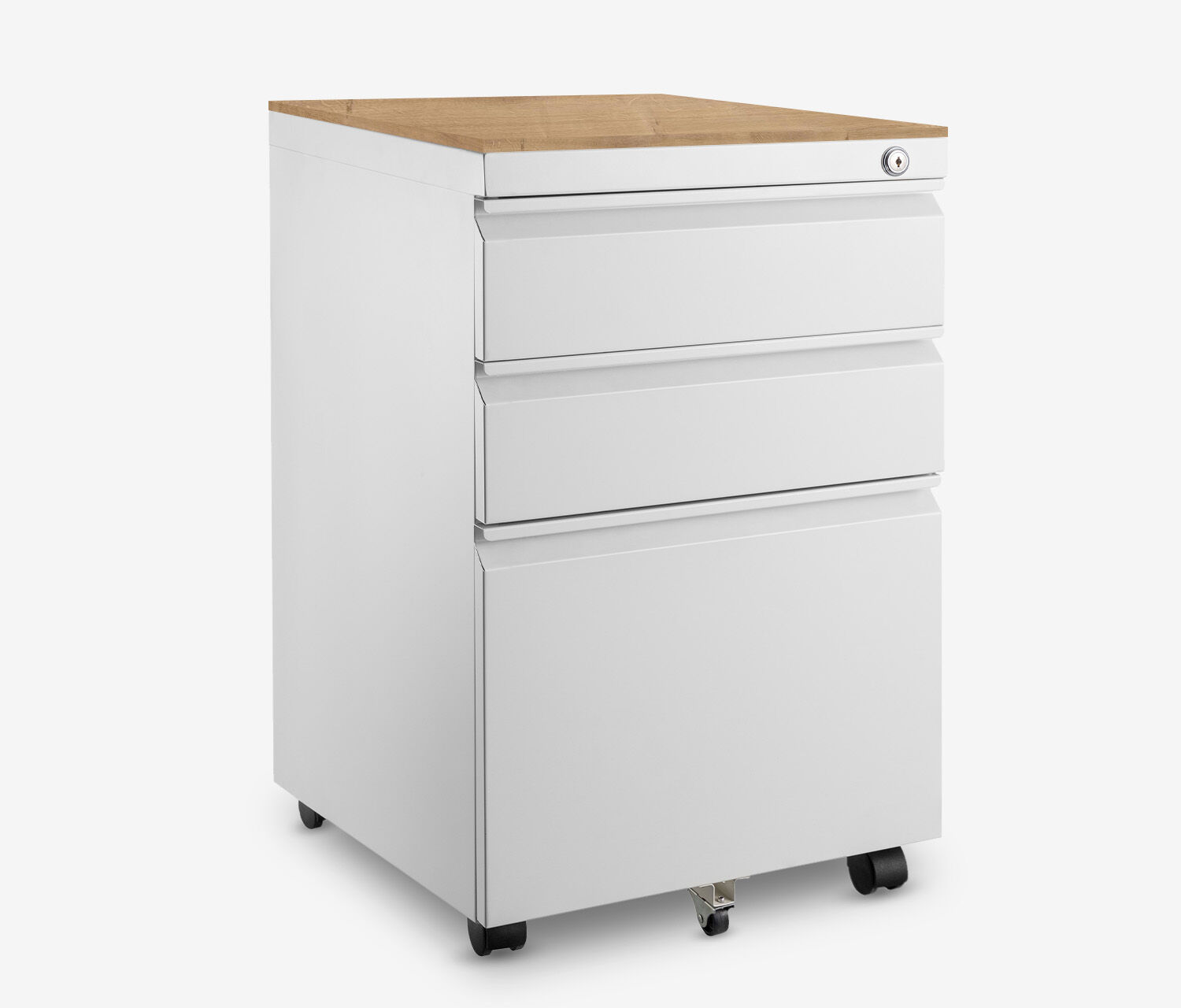 Contenitore a rotelle in metallo