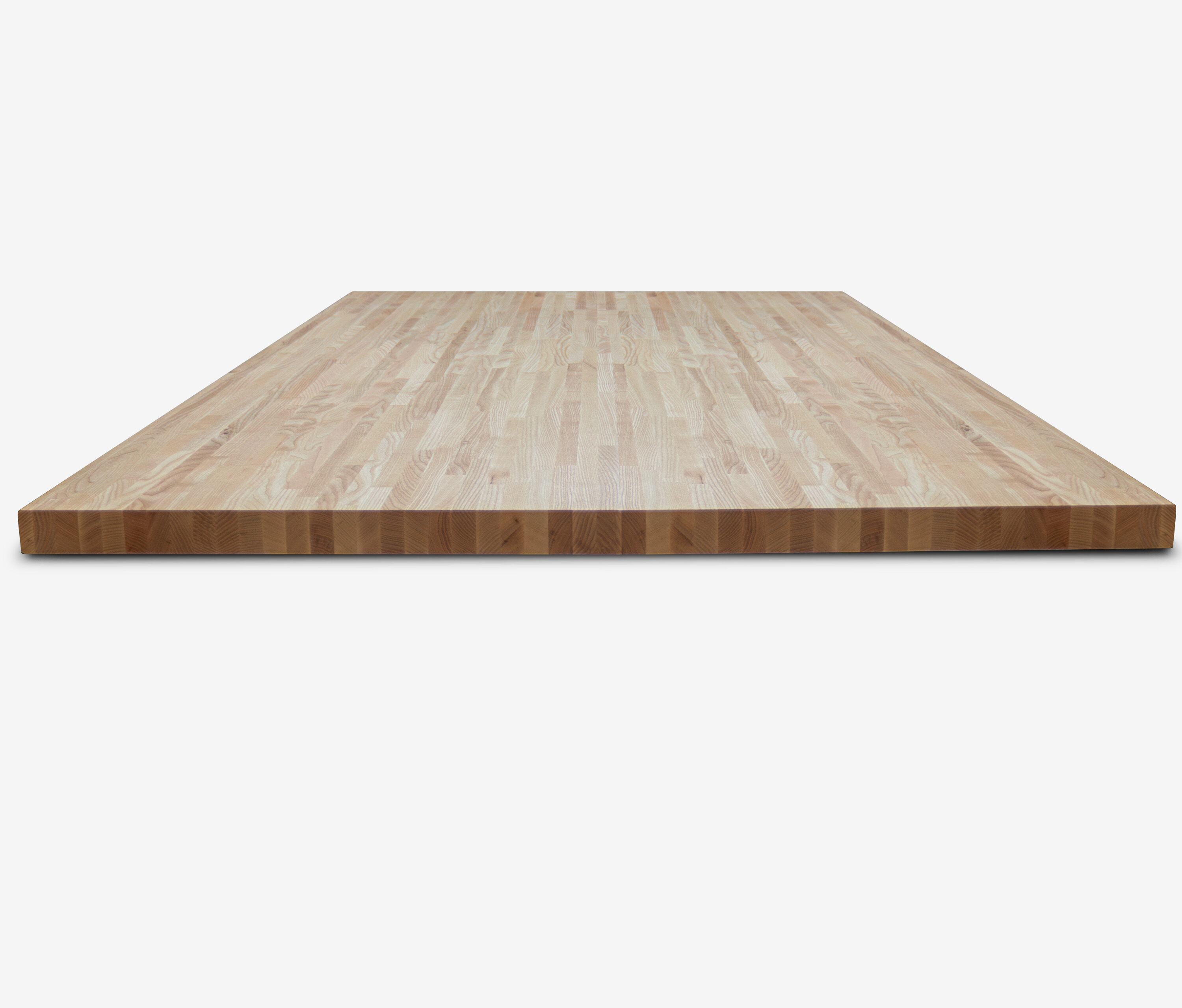 Piano in vero legno di frassino lamelle corte 40 mm