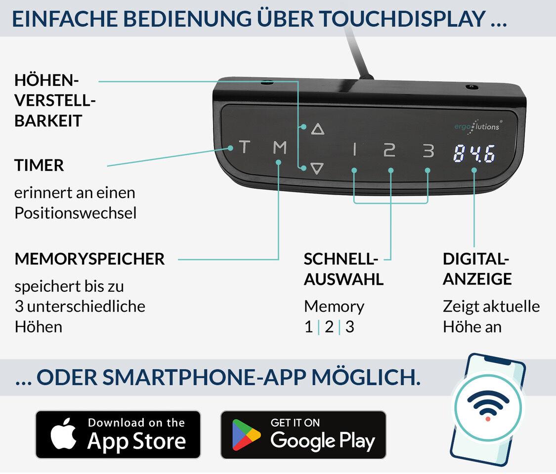 Telaio per tavolo PRIMUS SPEED - Colore: Nero