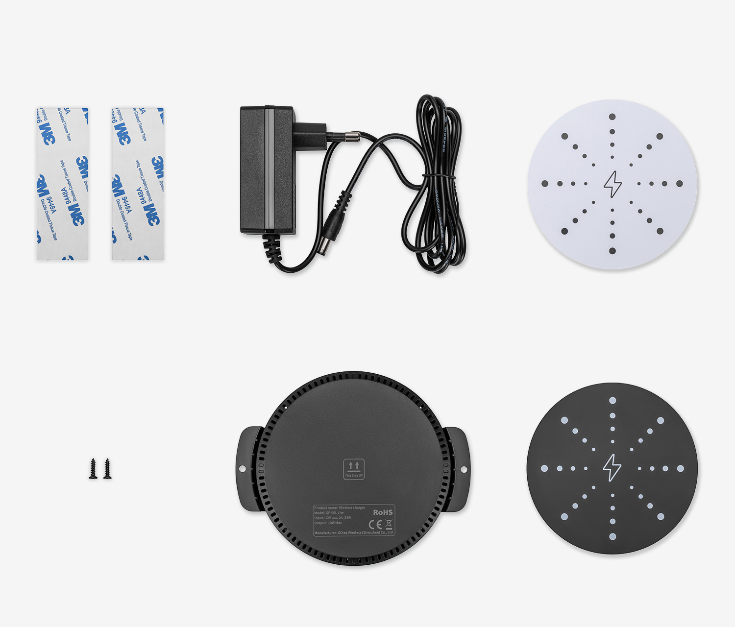 Caricabatterie wireless QI