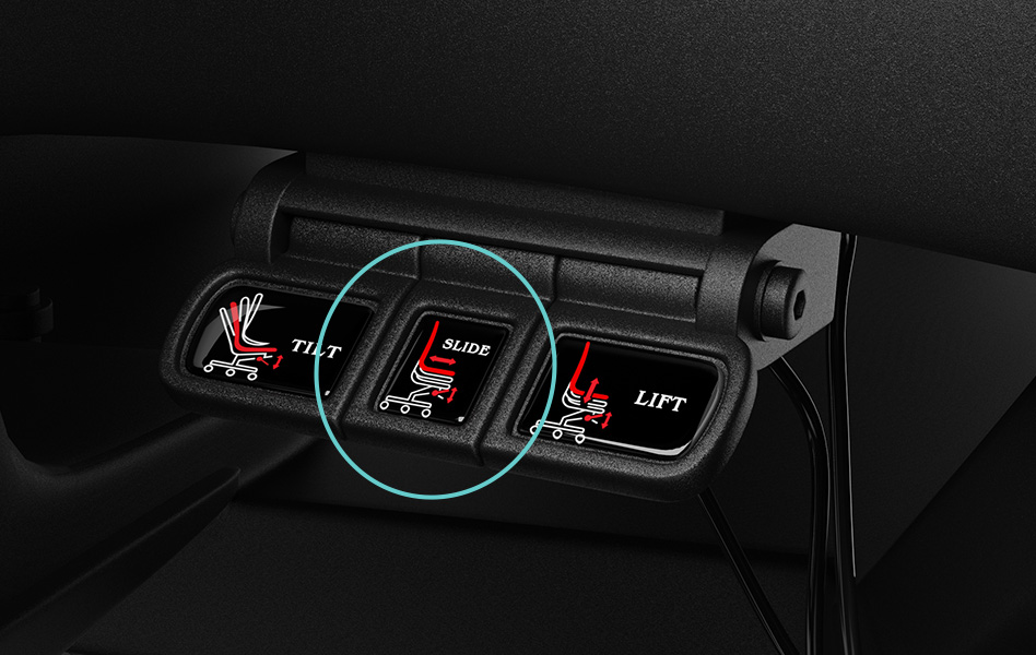 SCHIEBESITZ AUCH FÜR LANGE BEINE