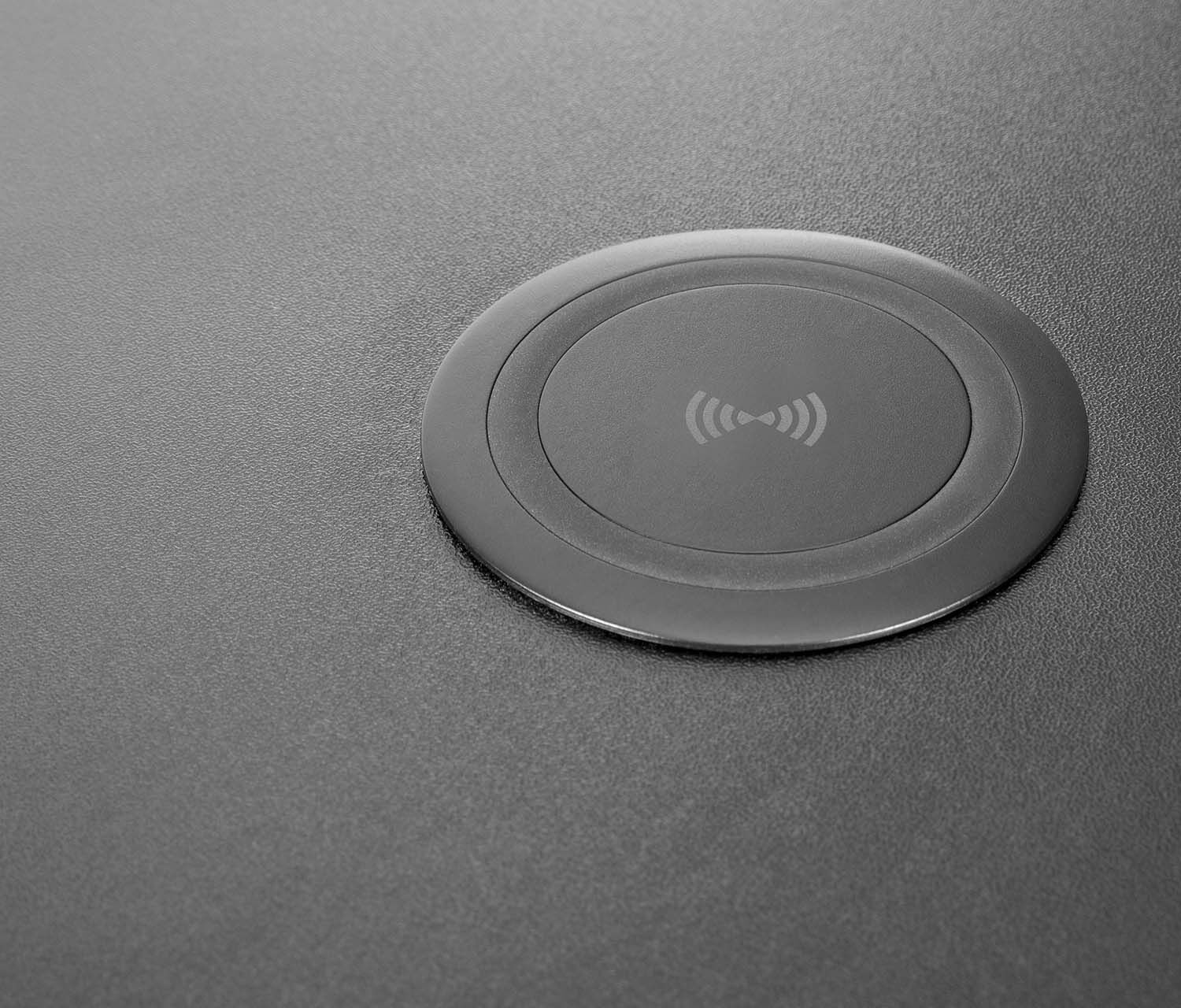 Rialzo per monitor con caricatore Qi integrato