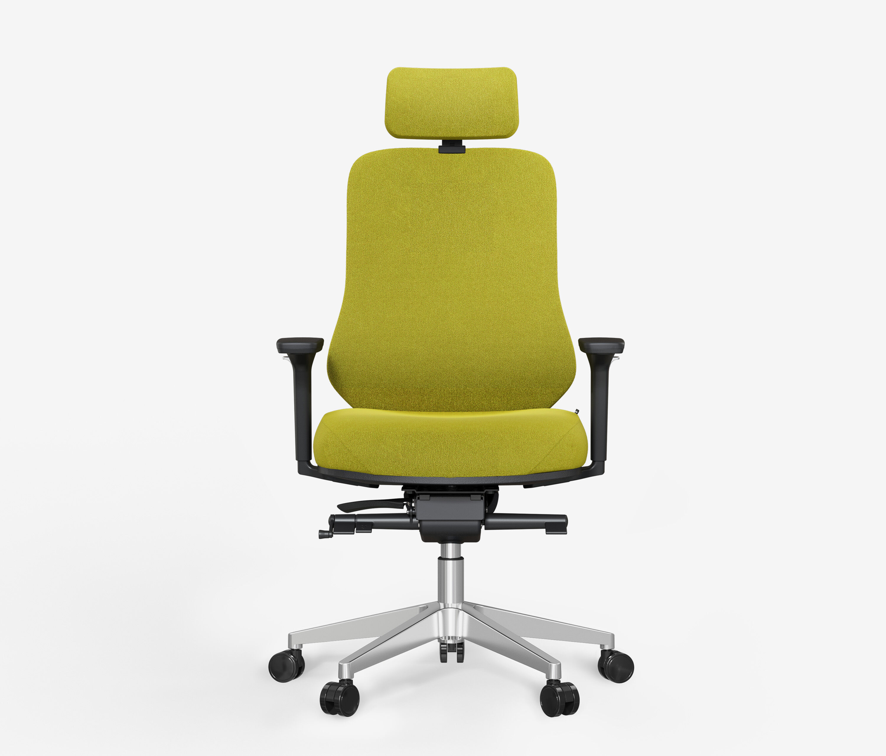 Sedia girevole da ufficio SENTA - Molla & Altezza seduta: Normale, altezza seduta 45 - 55 cm | Colore: Verde