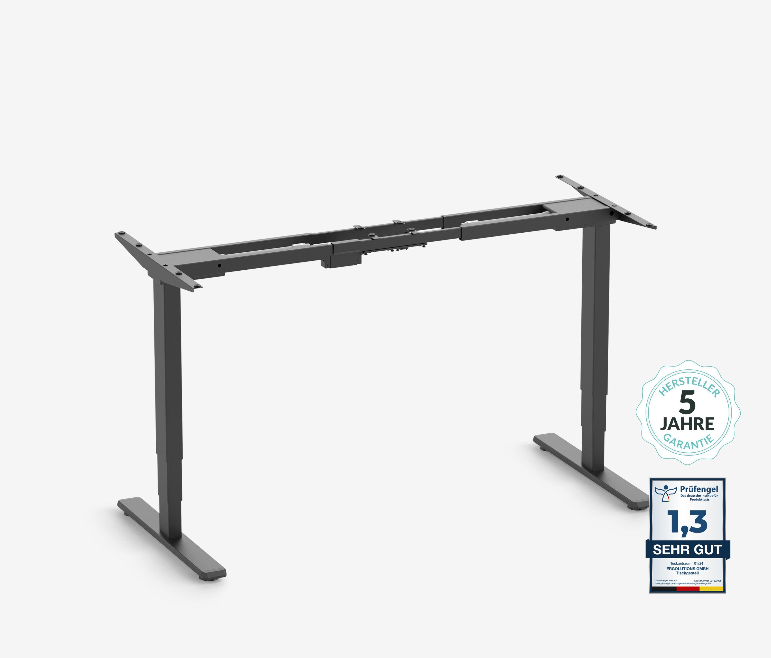 Telaio per tavolo FOKUS - Colore struttura: Nero