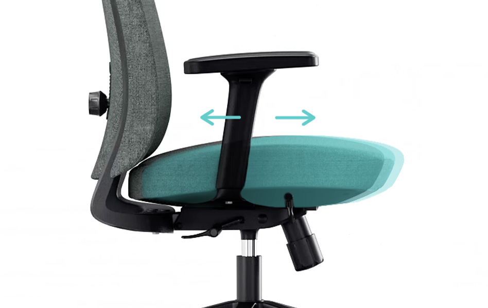 SEDUTA SCORREVOLE IDEALE ANCHE PER LE GAMBE LUNGHE