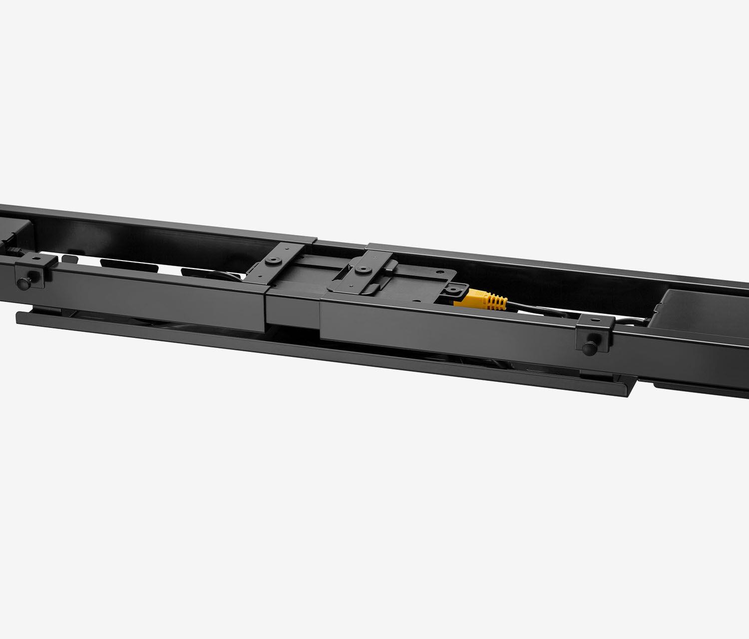 Scrivania angolare PRIMUS - Decoro: Faggio | Struttura: Nero | Dimensione del piano: 160/80x160/80
