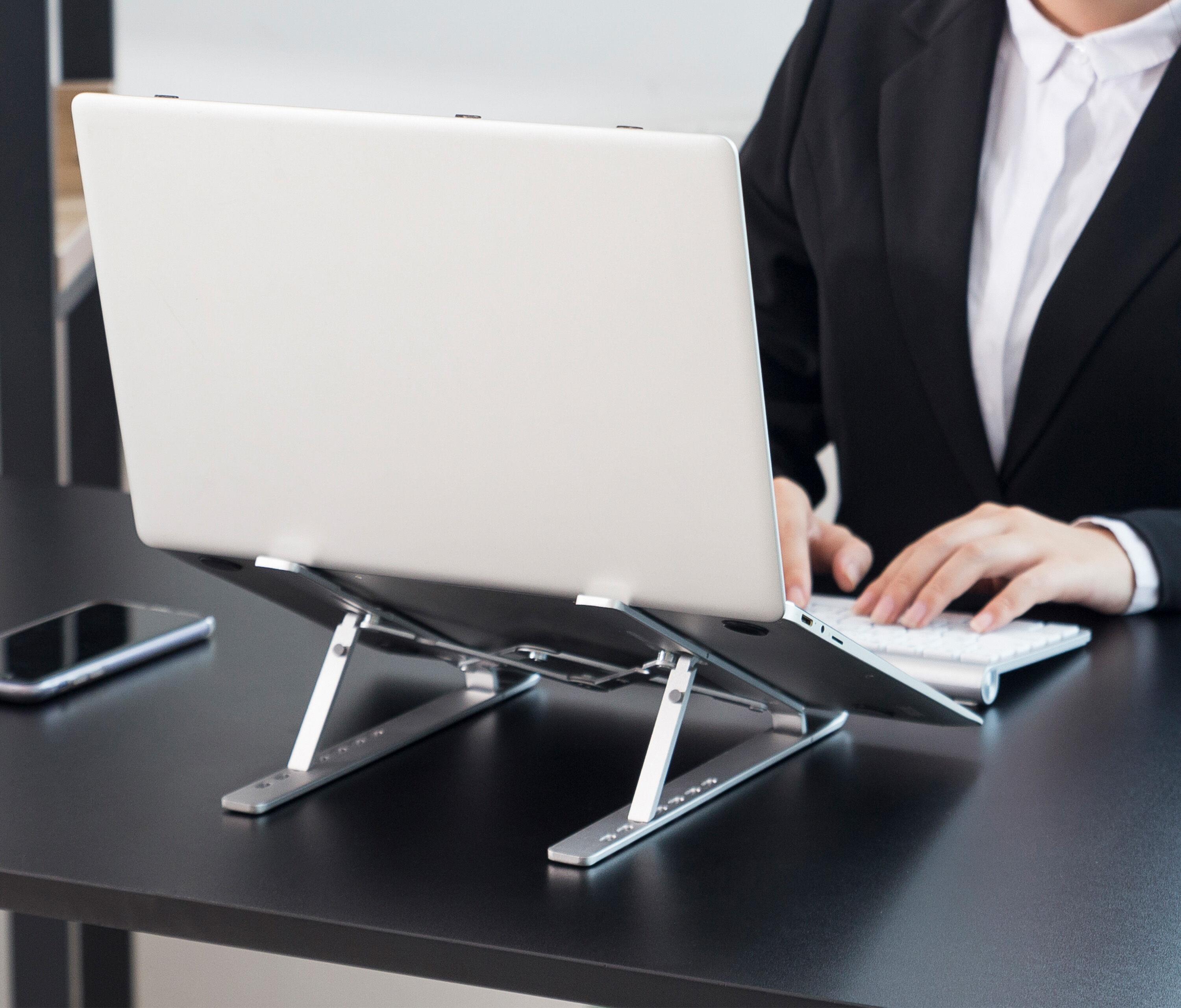 Supporto mobile per laptop in alluminio