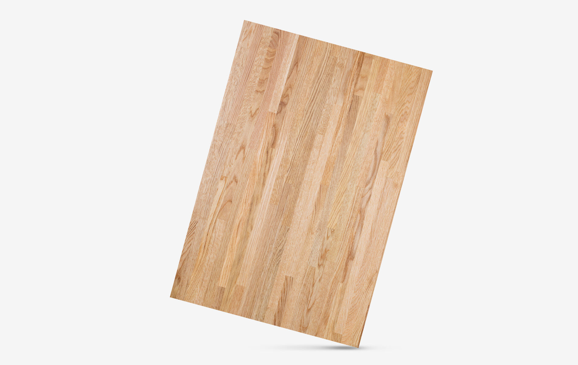 Pannello in vero legno di rovere lamelle corte 40 mm