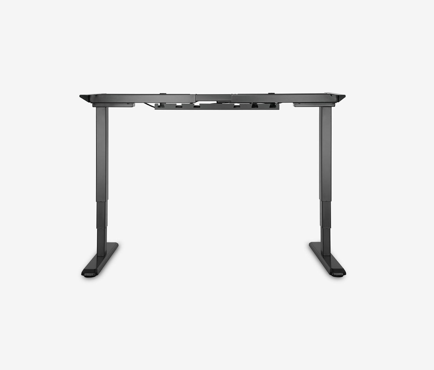 Scrivania a forma libera PRIMUS - Decoro: Rovere | Dimensione del piano: 160x80/100 | Orientamento: sinistra | Struttura: Nero