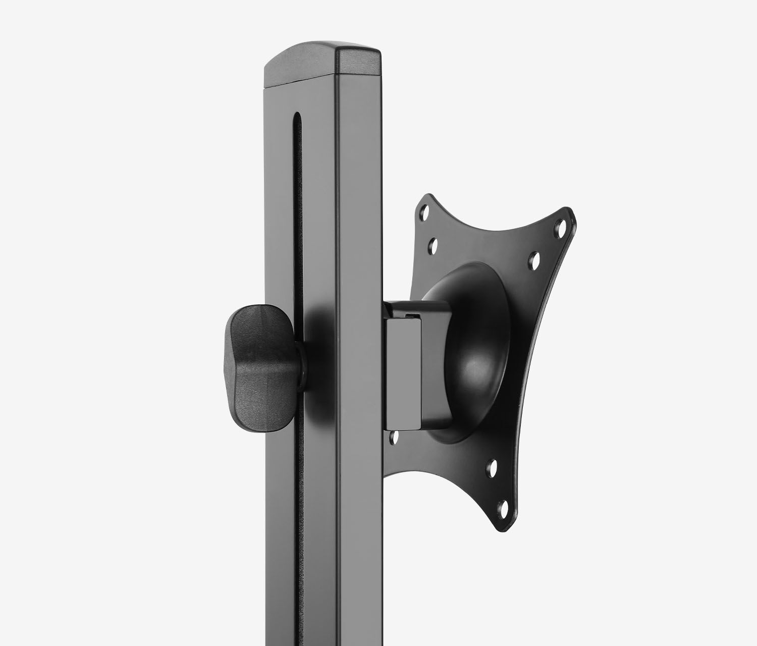 Postazione di lavoro a parete regolabile in altezza