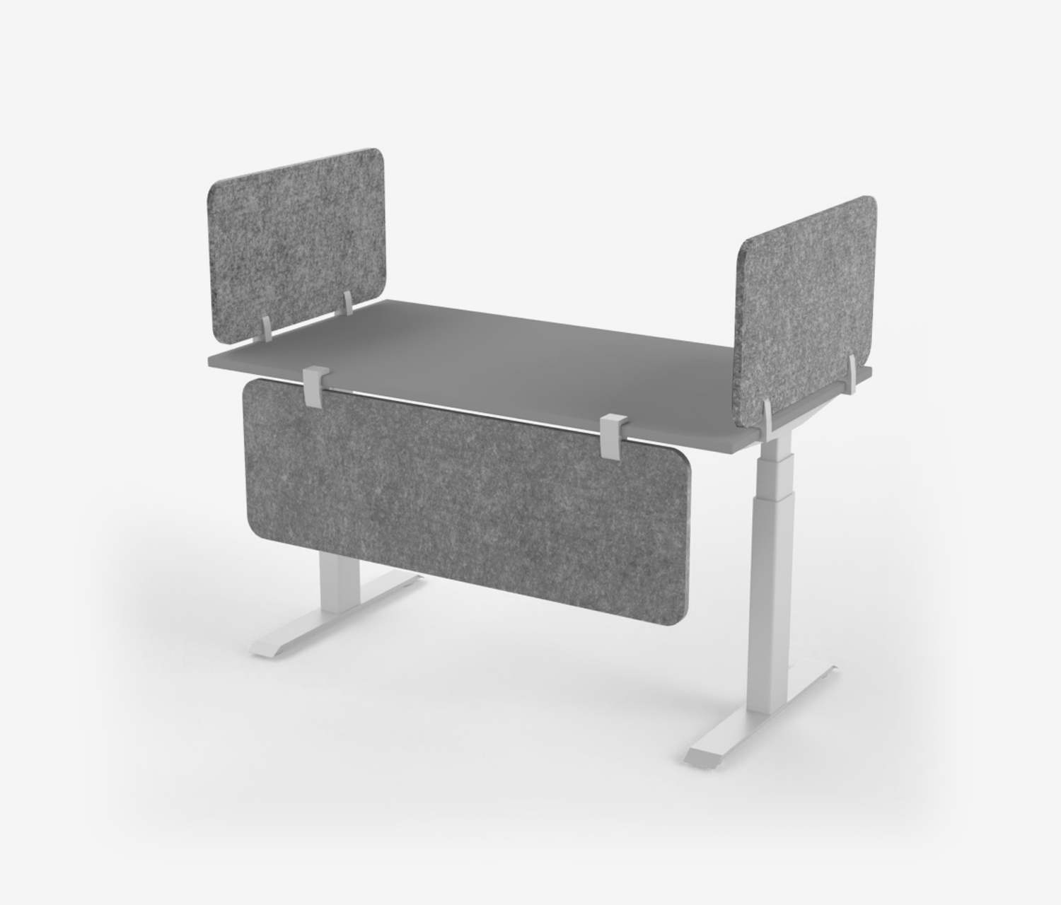 Scrivania parete divisoria acustica