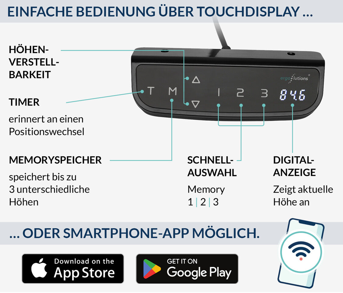 Scrivania rettangolare PRIMUS SPEED