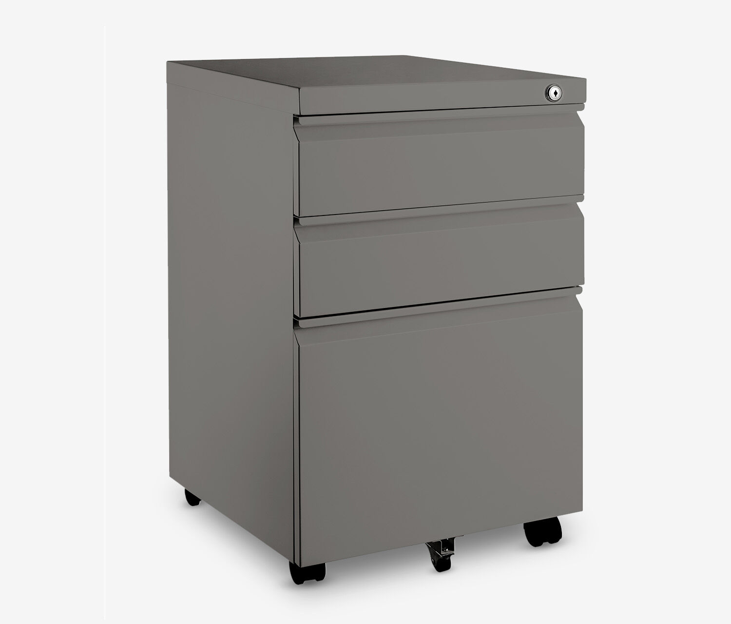 Contenitore a rotelle in metallo