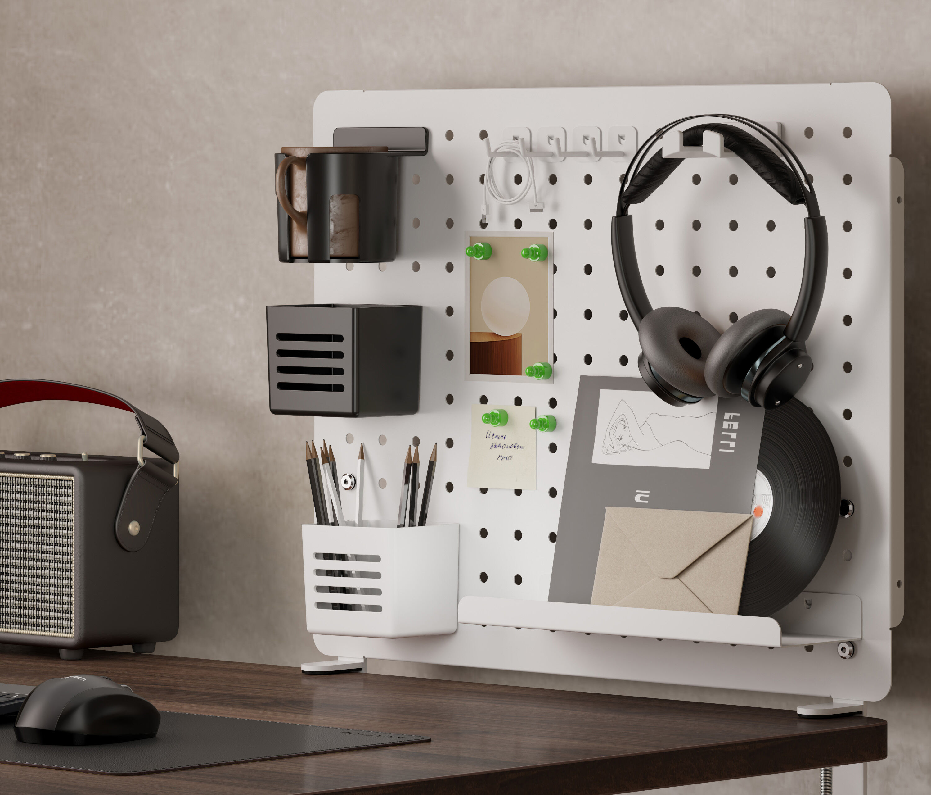 Organizer Board per scrivania