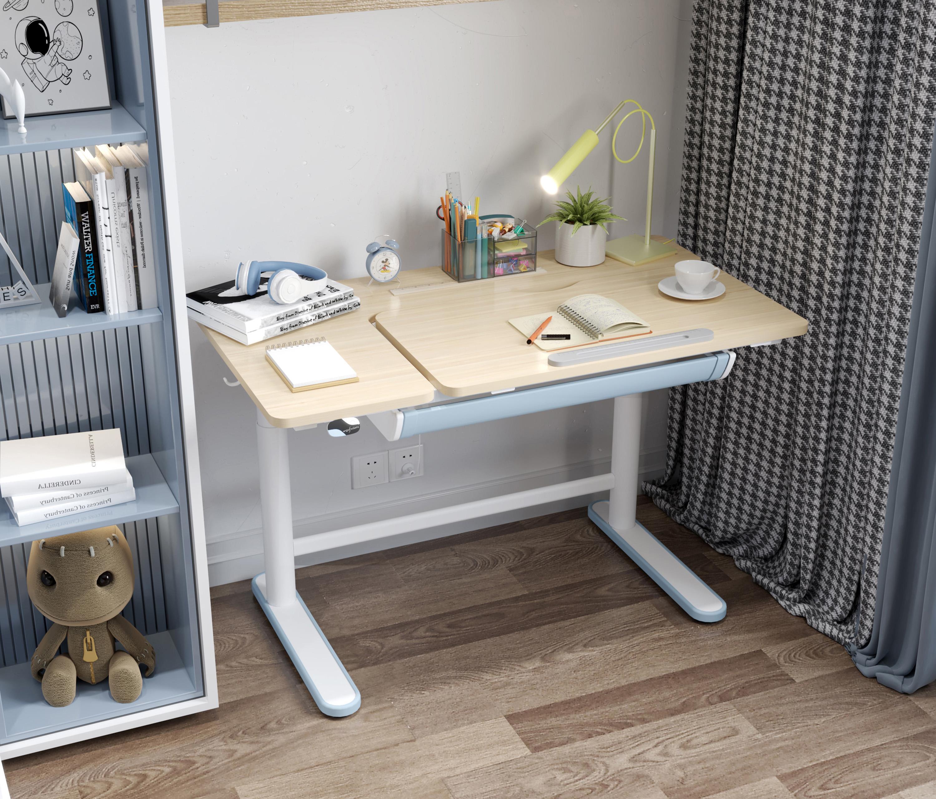Scrivania per bambini - Colore: Blu