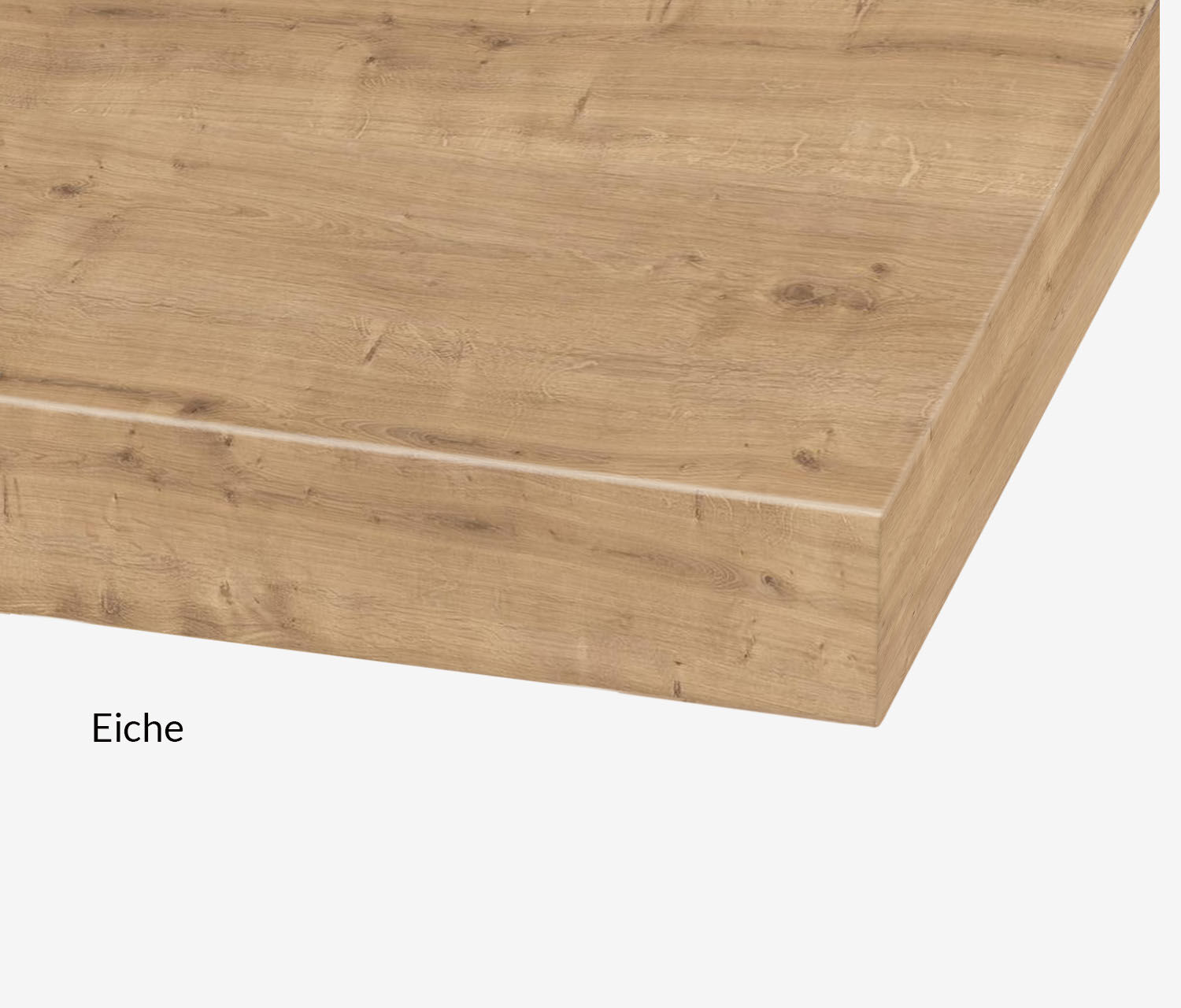 Tavolo rettangolare decorazione in melamina in 18 misure - Dimensione: 120x70 | Decoro del piano tavolo: Rovere | Spessore del piano: 19mm