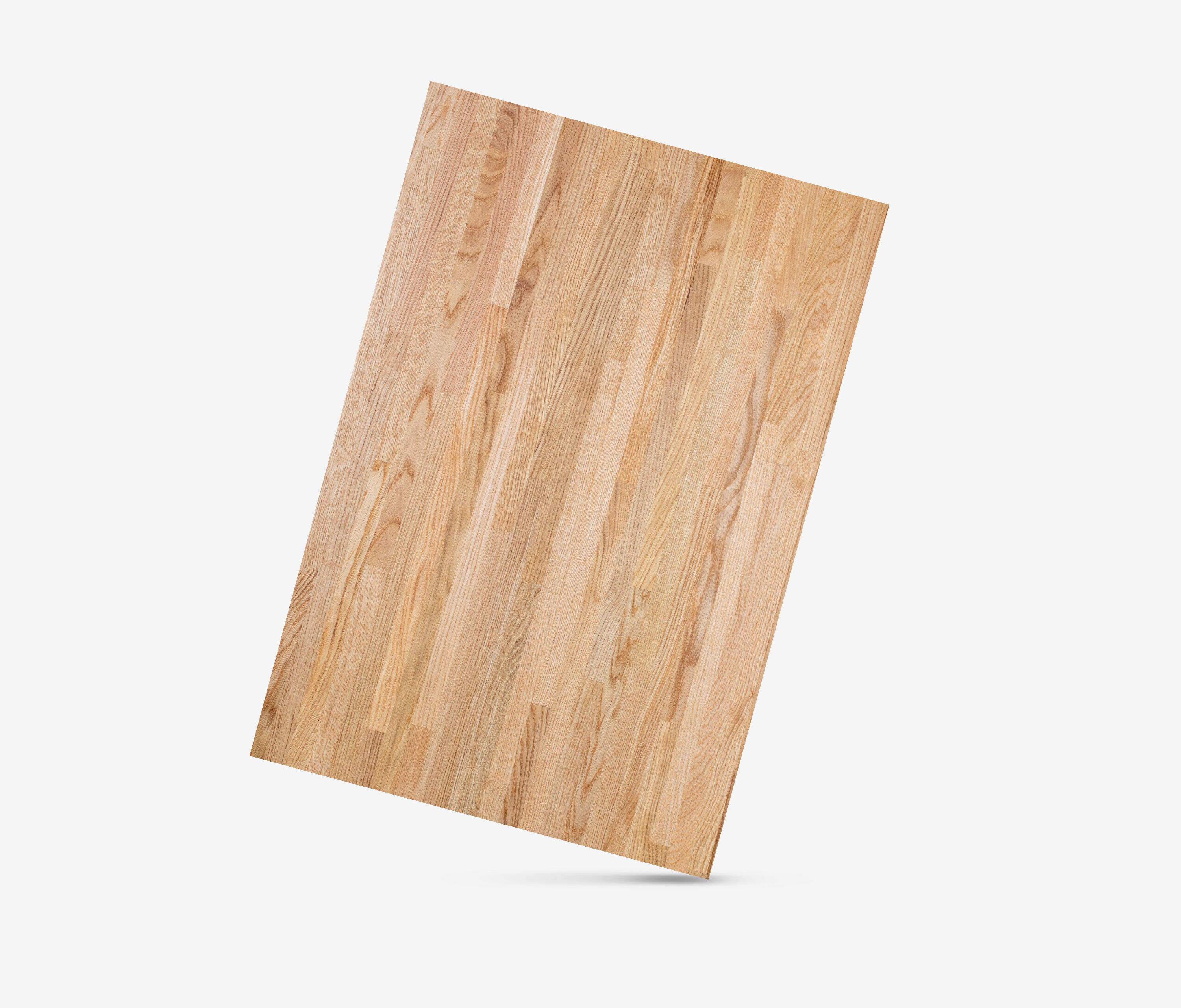 Pannello in vero legno di rovere lamelle corte 40 mm