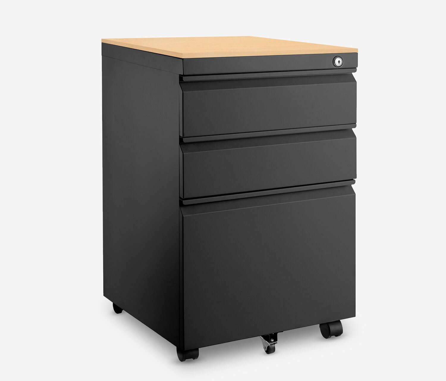 Contenitore a rotelle in metallo