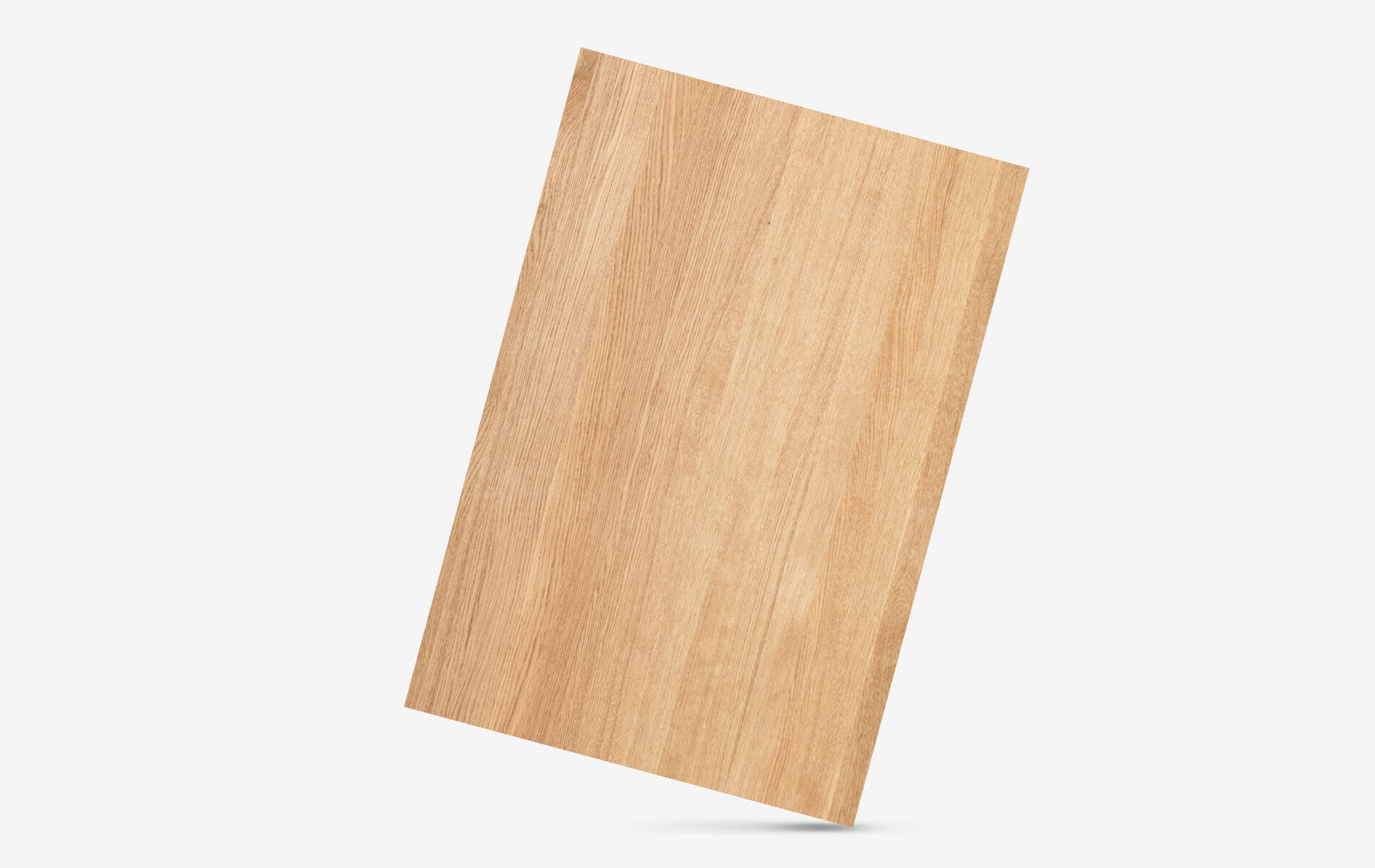 Pannello in vero legno di rovere lamelle continue 20 mm