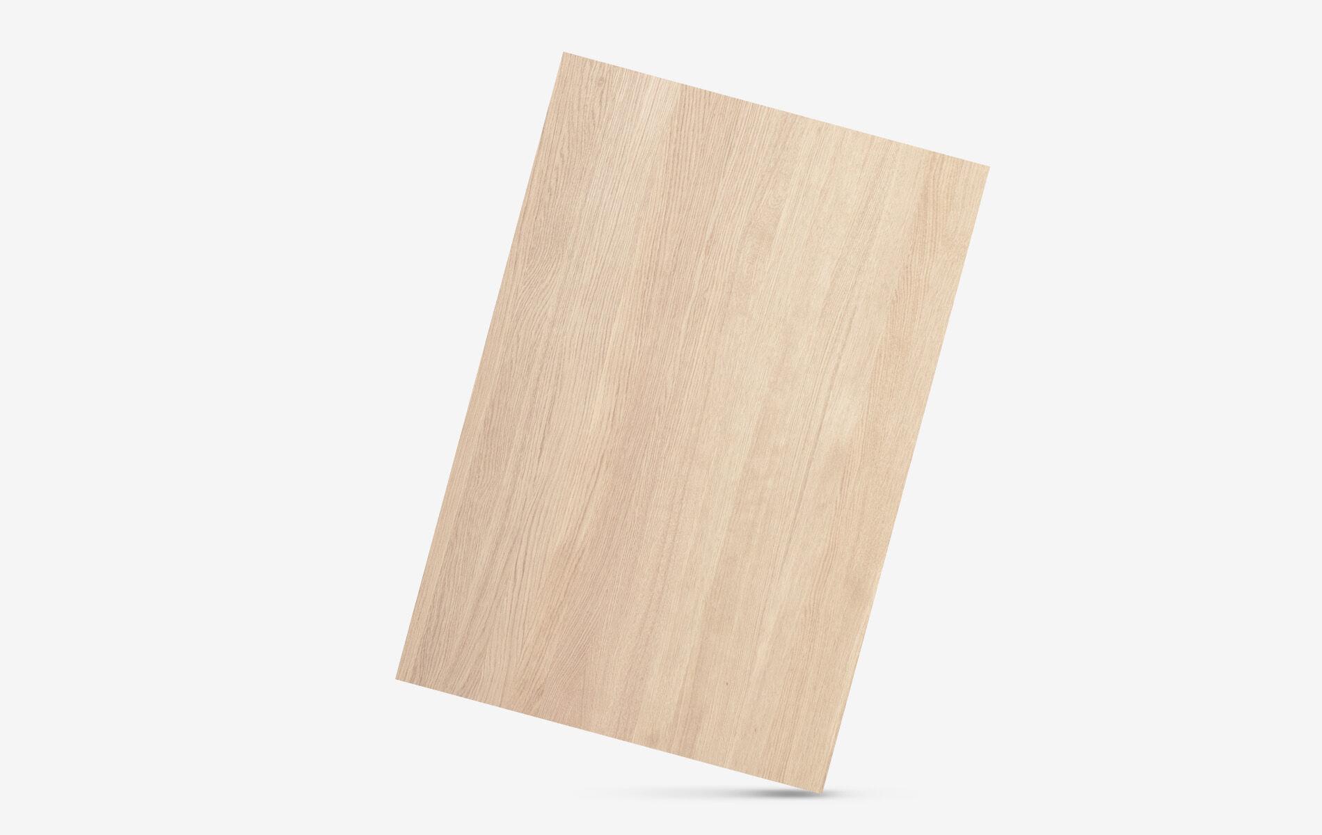 Piano in vero legno di frassino lamelle continue 20 mm