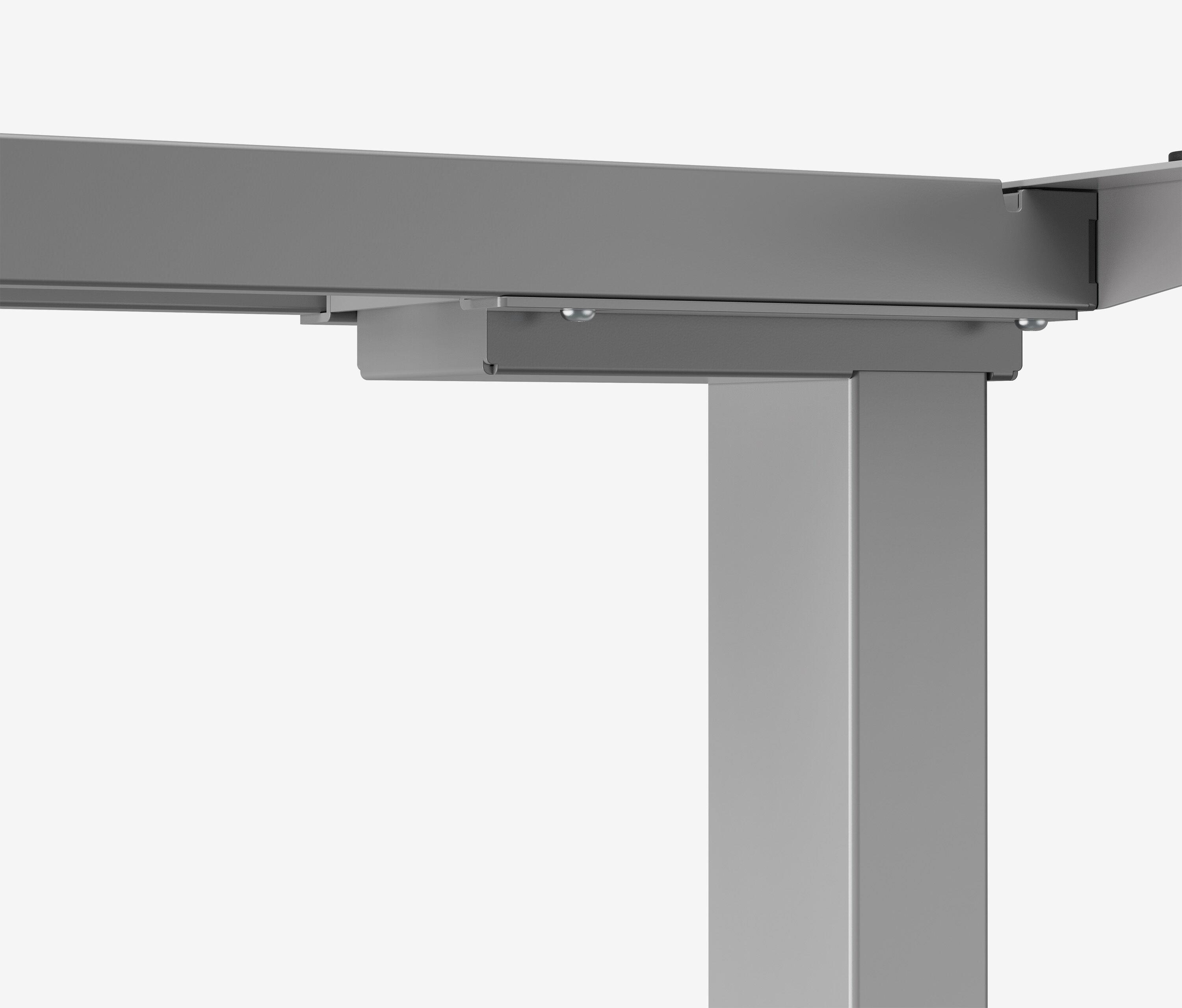 Telaio per tavolo angolare PRIMUS Flex - Colore: Grigio