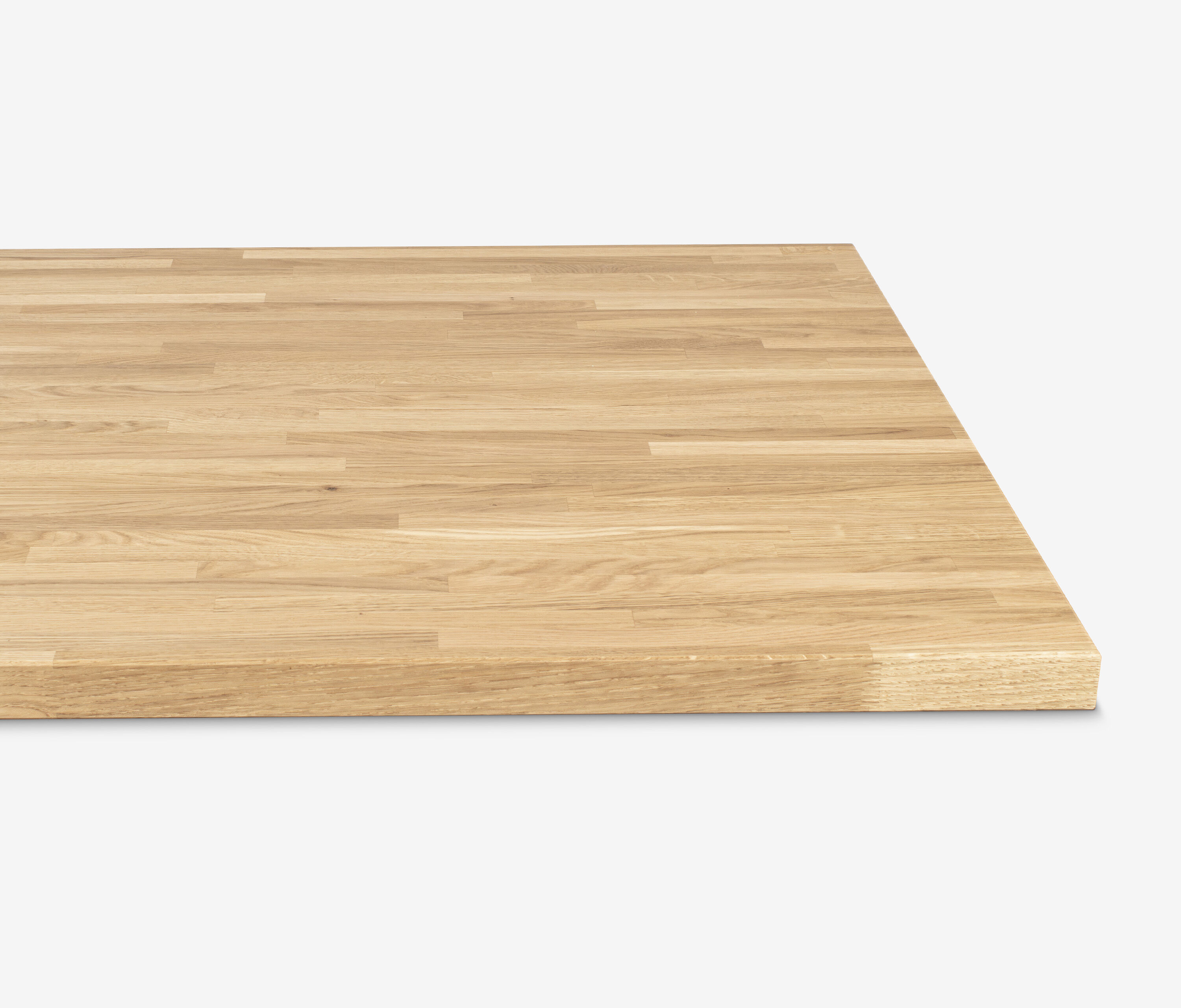 Pannello in vero legno di rovere lamelle corte 40 mm