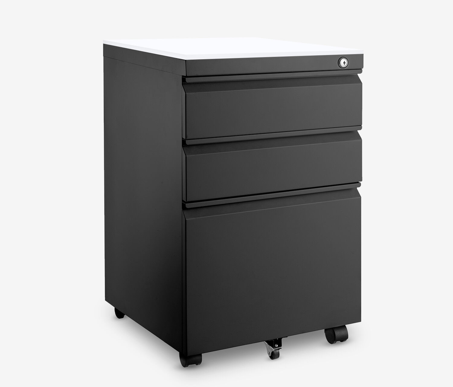 Contenitore a rotelle in metallo