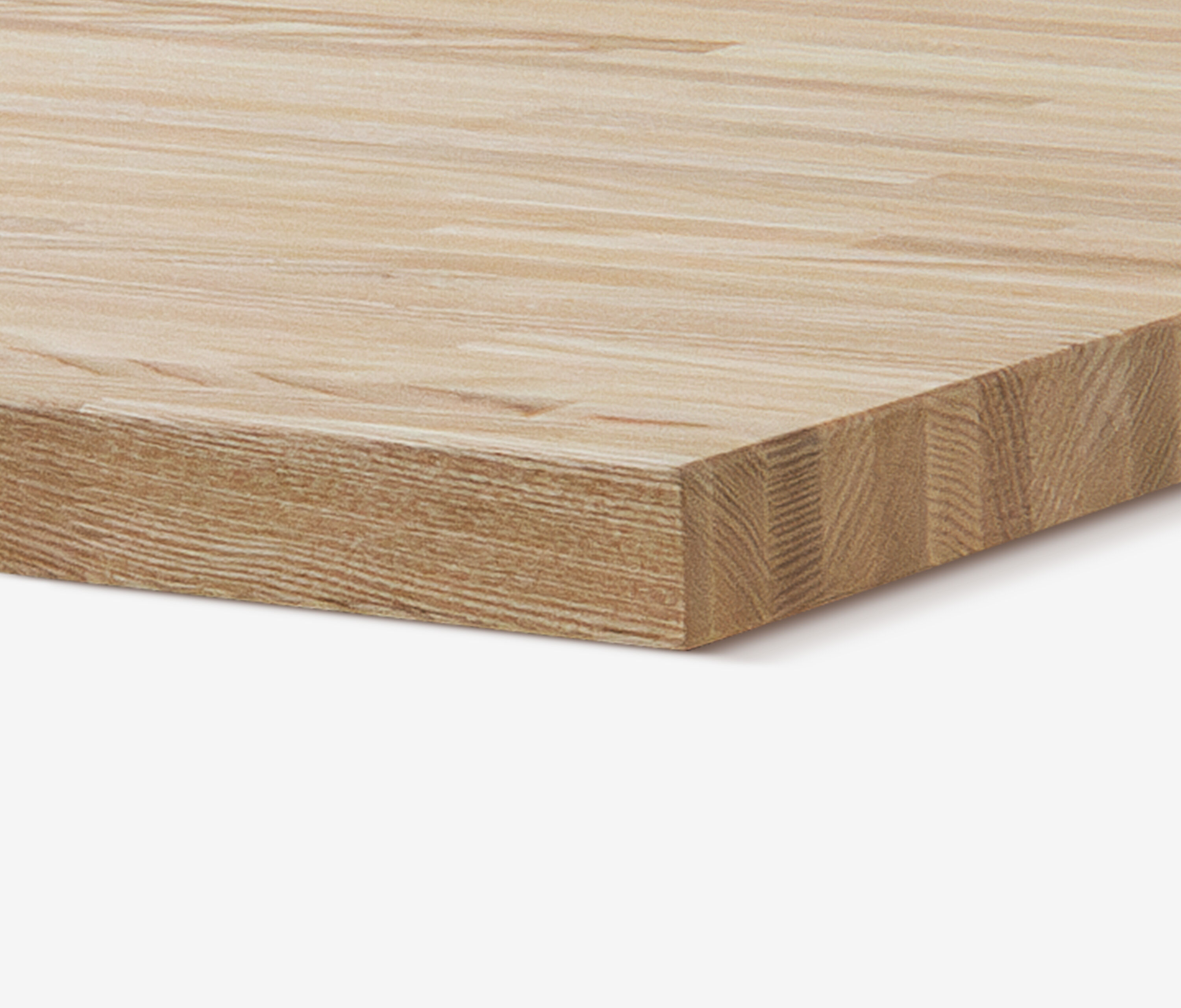 Piano in vero legno di frassino lamelle corte 40 mm
