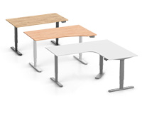 Scrivanie regolabili in altezza