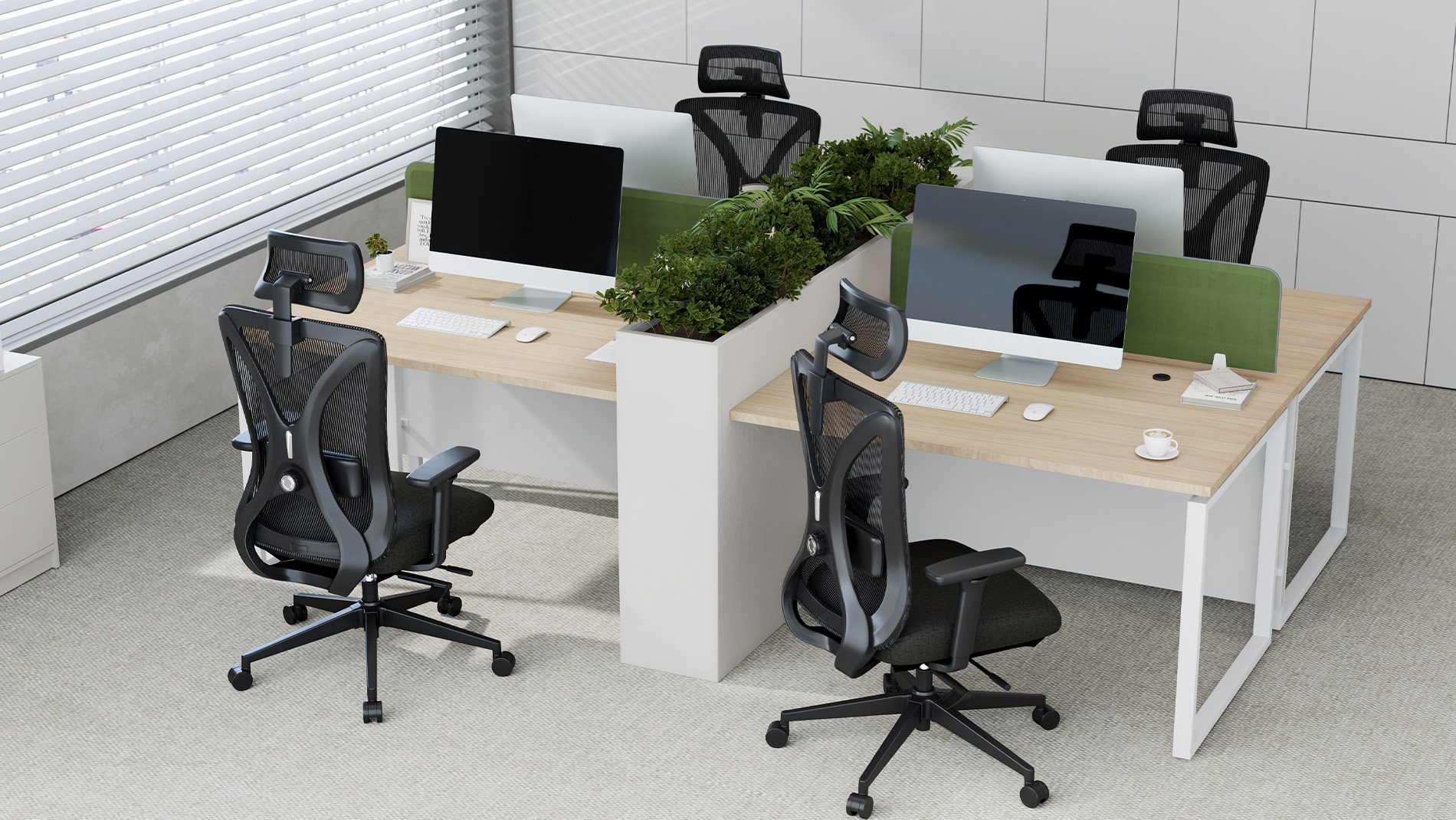 Sedia girevole da ufficio VITA Mesh