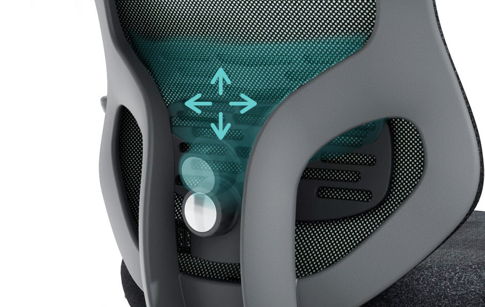 SUPPORTO LOMBARE REGOLABILE