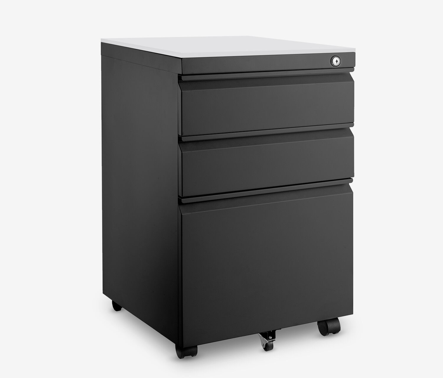 Contenitore a rotelle in metallo