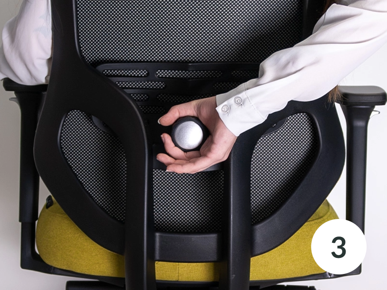 Regolare correttamente i braccioli