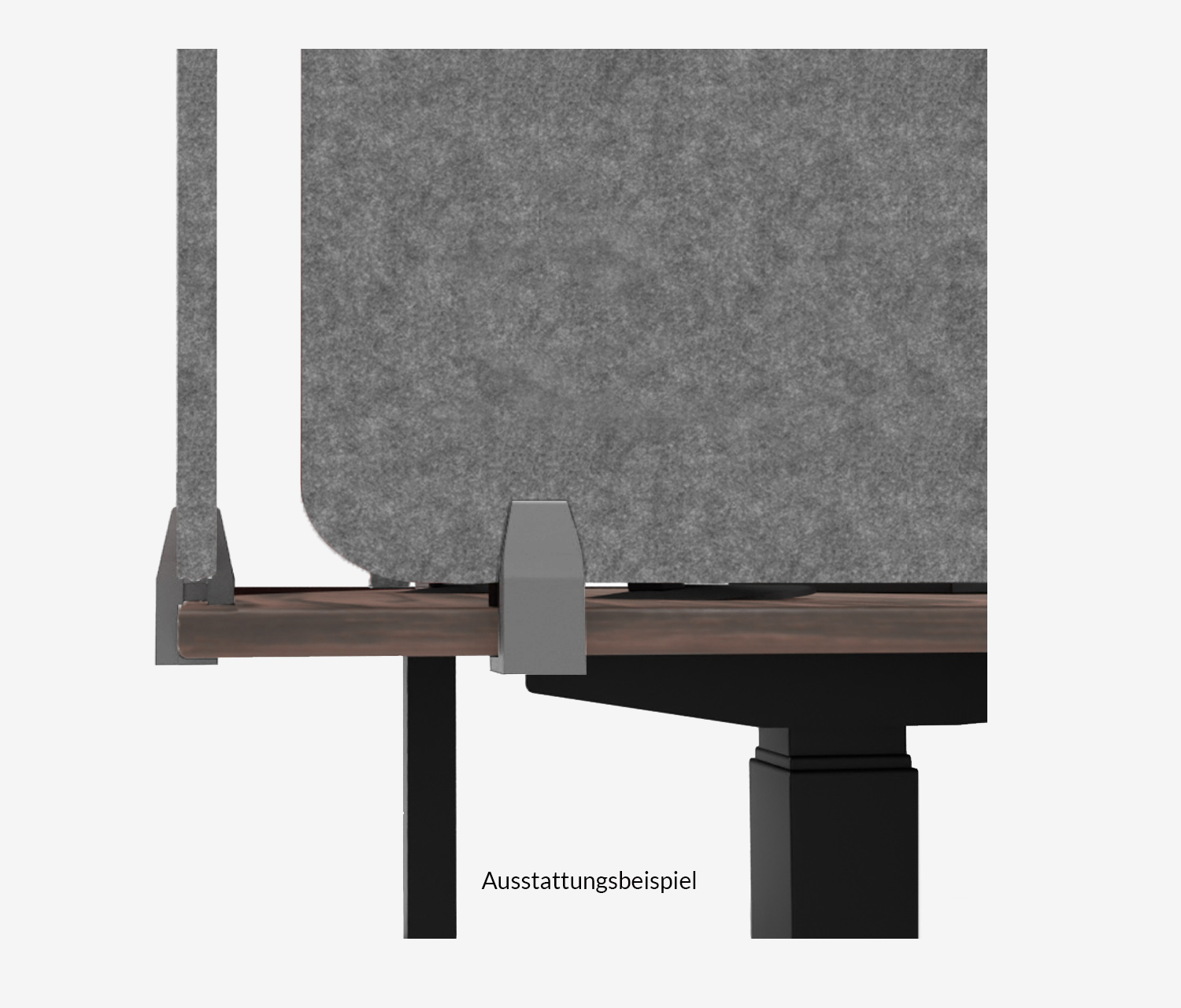 Scrivania parete divisoria acustica