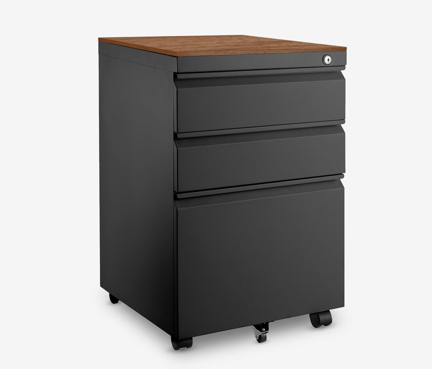 Contenitore a rotelle in metallo