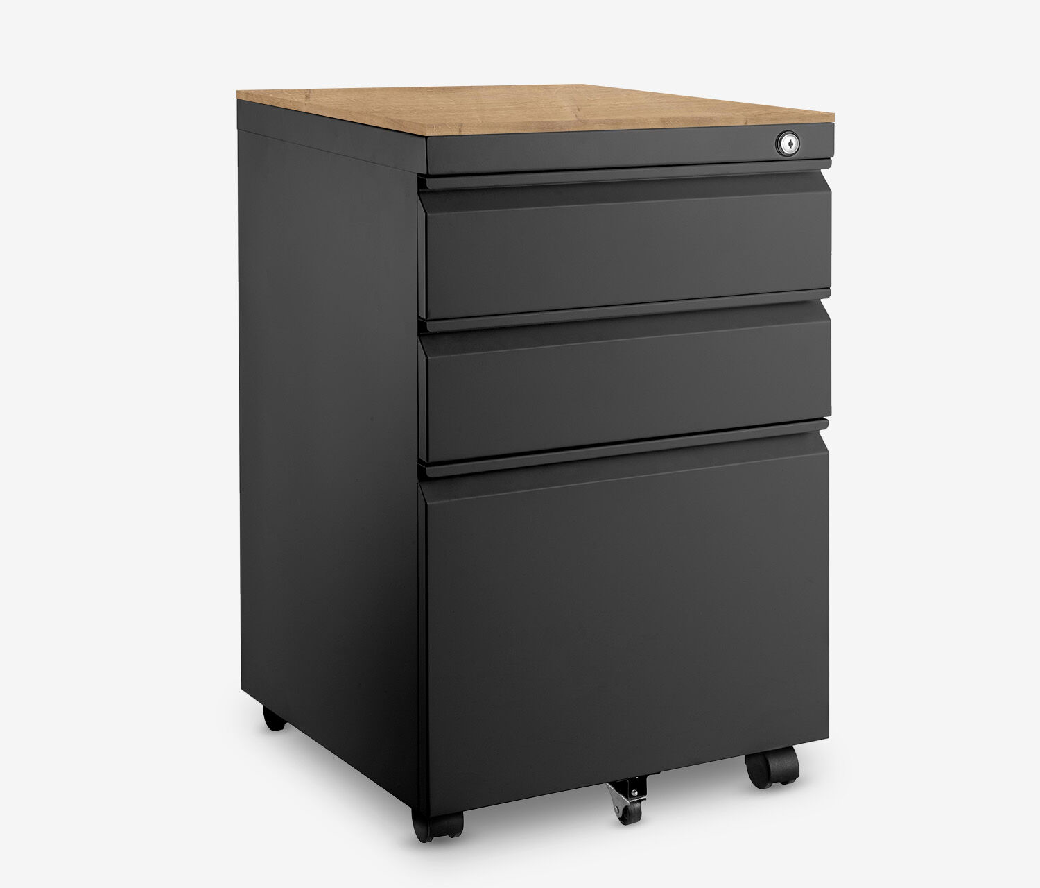 Contenitore a rotelle in metallo