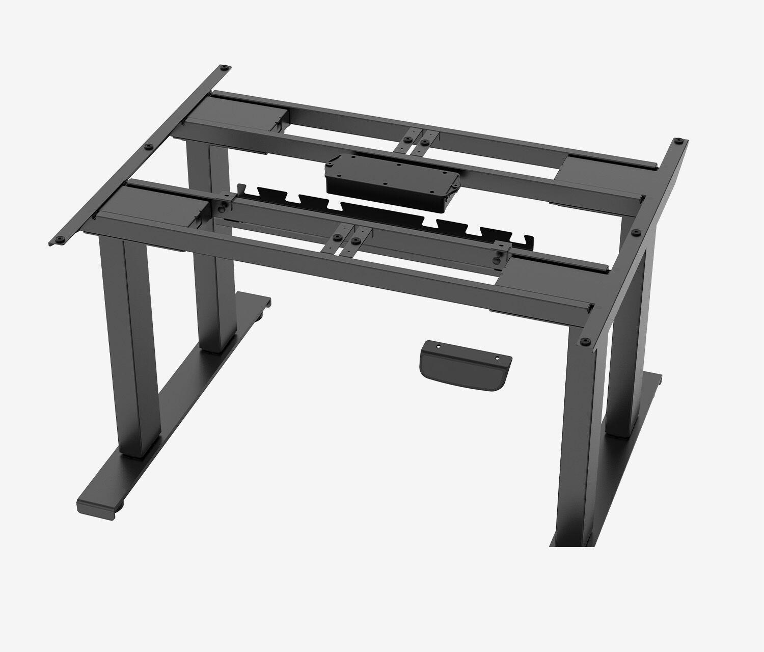 PRIMUS Schwerlasttisch, 2000 x 800 mm Schwarz Buchen Echtholzplatte