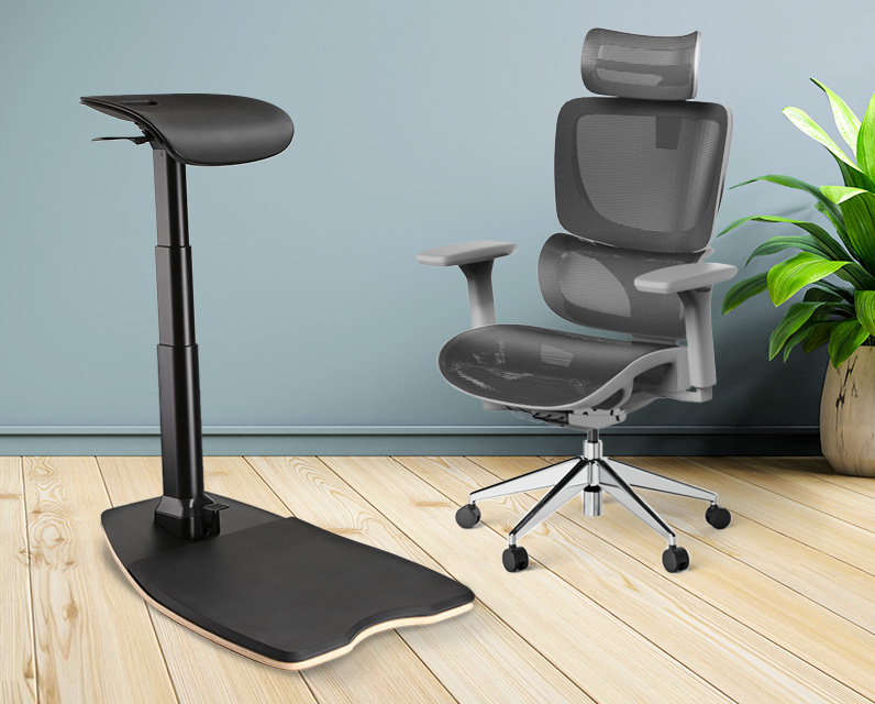 Sedersi, stare in piedi, accovacciarsi in modo ergonomico