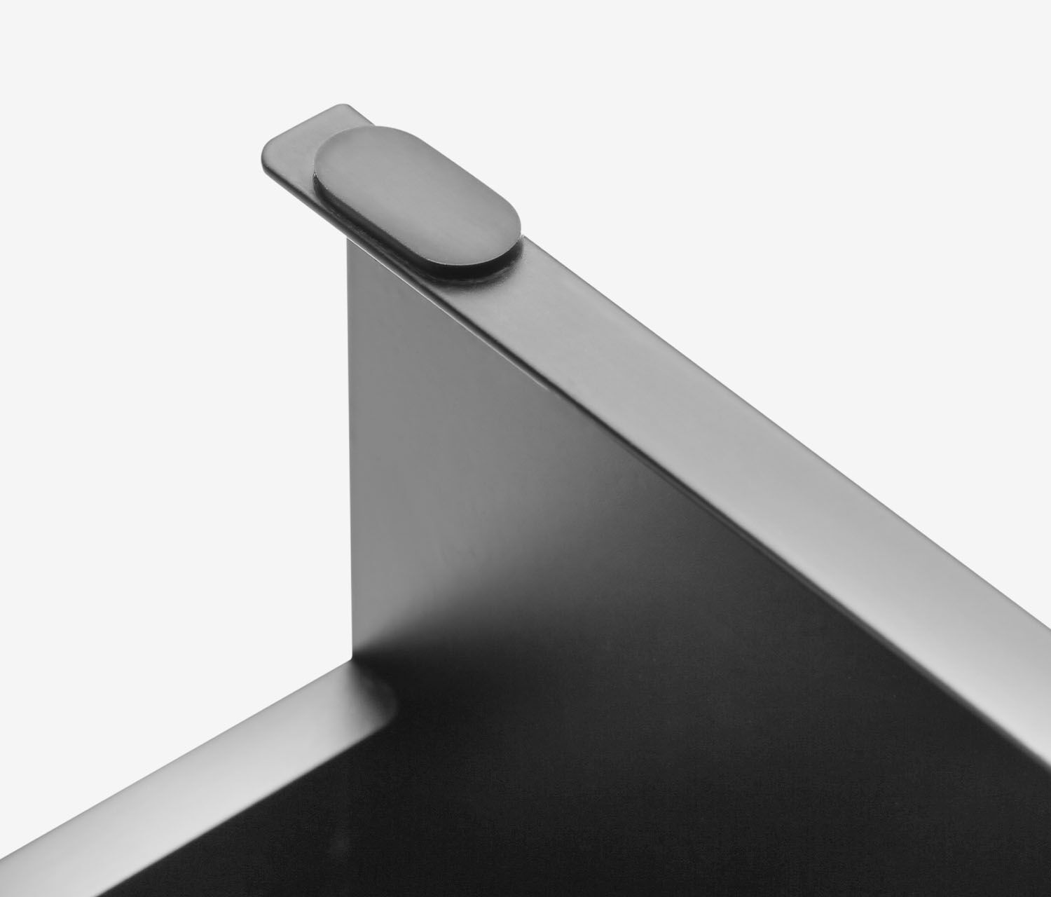 Rialzo per monitor in acciaio con hub USB triplo